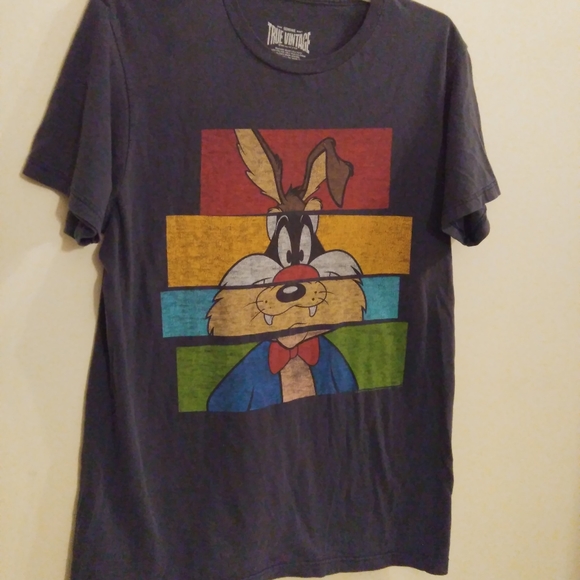 Looney Tunes Faces T Shirt True Vintage Men's M - Picture 8 of 10